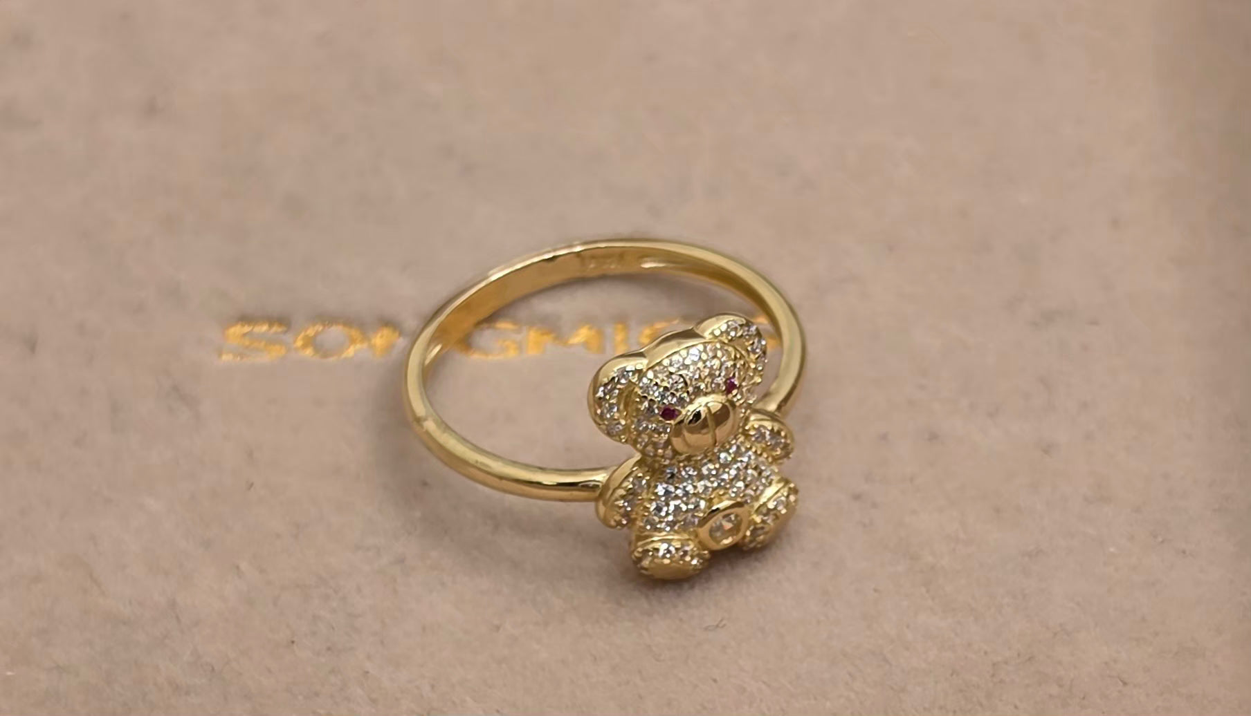Anillo para Dama 10k