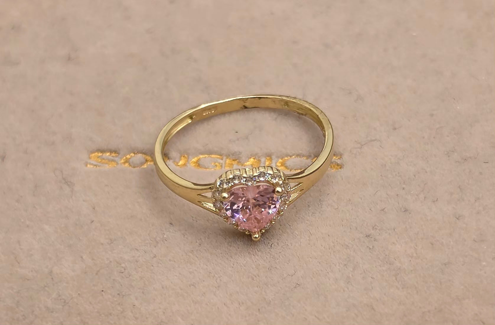 Anillo para Dama 10k
